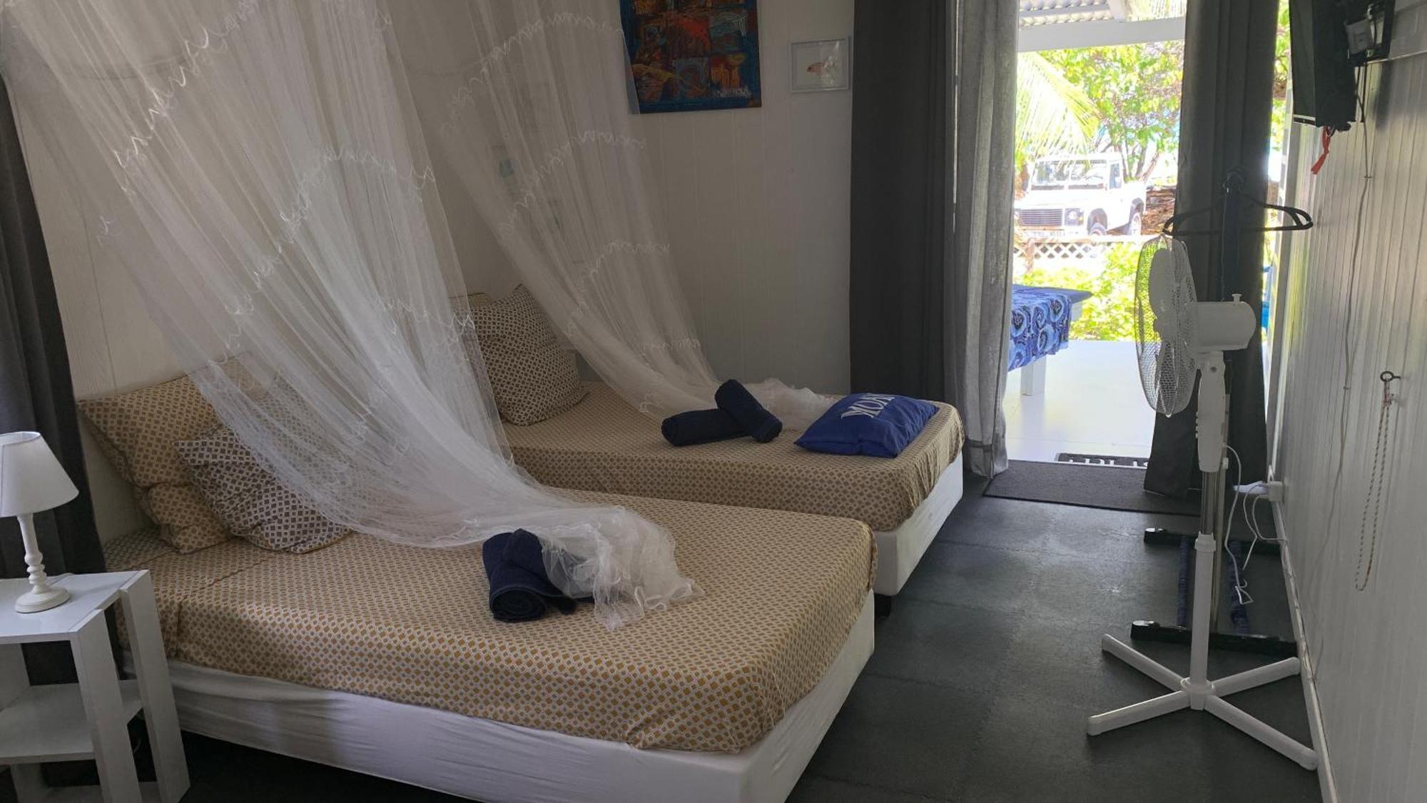 Le Fare Bleu Tiputa Rangiroa Leilighet Eksteriør bilde