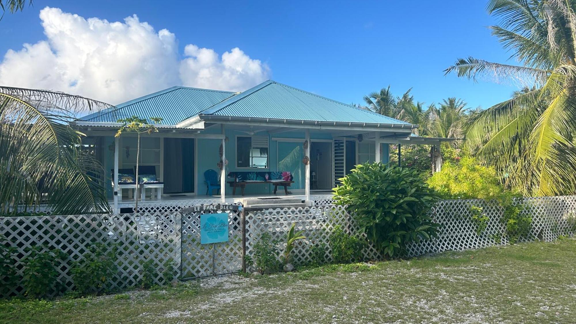Le Fare Bleu Tiputa Rangiroa Leilighet Eksteriør bilde