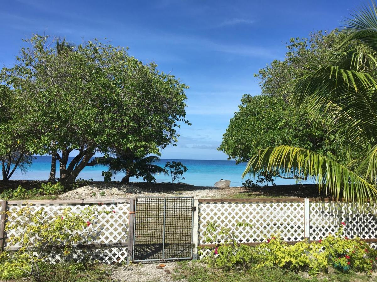 Le Fare Bleu Tiputa Rangiroa Leilighet Eksteriør bilde